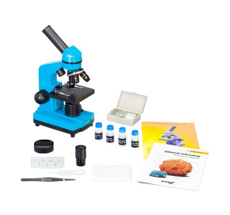 Mikroskop Levenhuk Rainbow 2L Azure, Farba: Azure, image-5