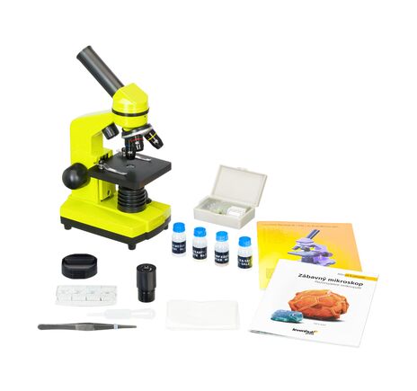 Mikroskop Levenhuk Rainbow 2L Amethyst, Farba: Lime, image-5