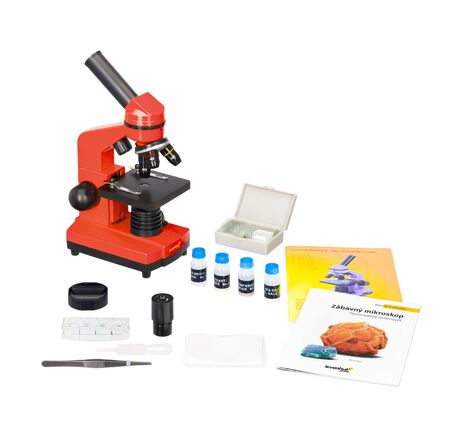 Mikroskop Levenhuk Rainbow 2L Orange, Farba: Orange, image-5