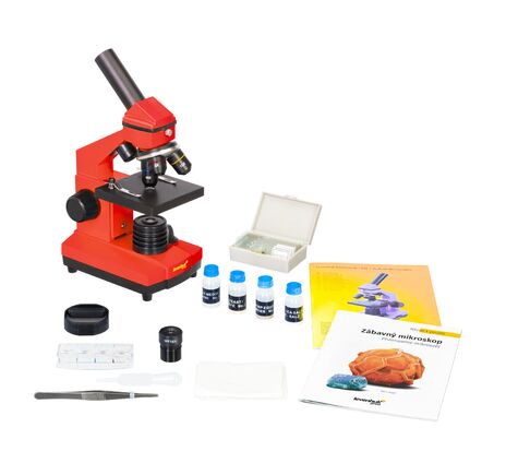 Mikroskop Levenhuk Rainbow 2L PLUS Orange, Farba: Orange, image-3