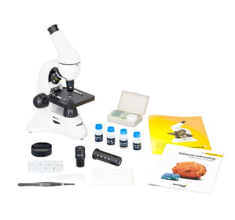 Mikroskop Levenhuk Rainbow 50L Moonstone, Farba: Moonstone, image-2