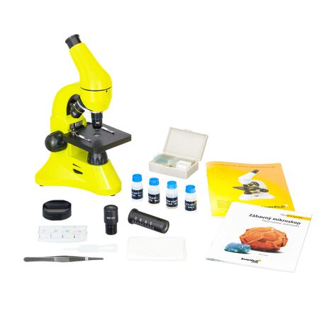 Mikroskop Levenhuk Rainbow 50L Lime, Farba: Lime, image-4