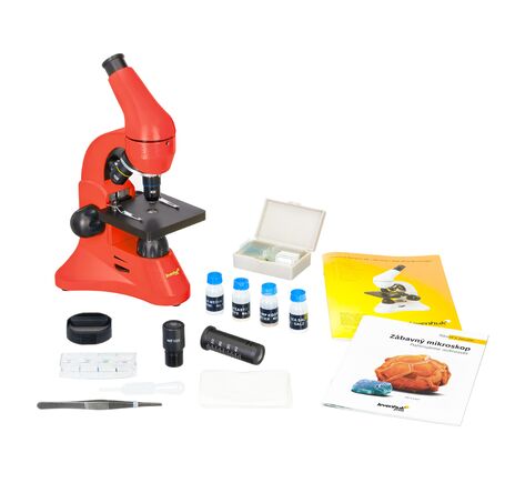 Mikroskop Levenhuk Rainbow 50L Orange, Farba: Orange, image-4