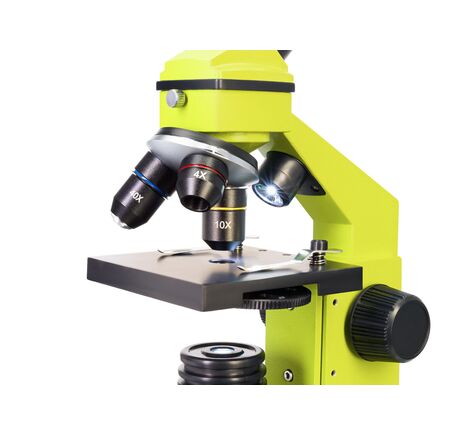 Mikroskop Levenhuk Rainbow 2L PLUS Lime, Farba: Lime, image-9