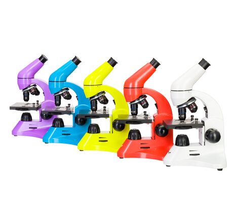 Mikriskop Levenhuk Rainbow 50L PLUS Orange, Farba: Orange, image-3