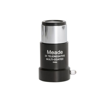 Meade Series 4000 #126 2x Short-Focus Barlow Lens 1.25"