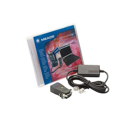 Meade #506 Connector Cable Kit with AutoStar Suite Astronomer Edition Software