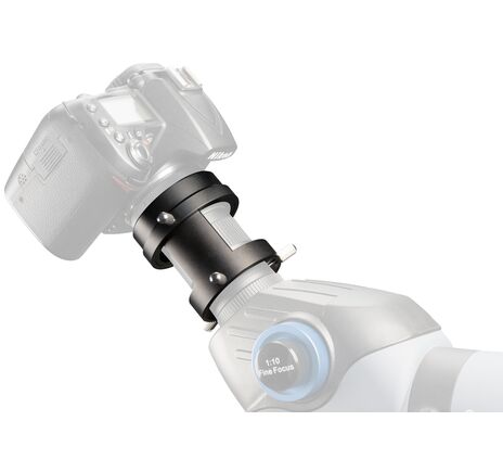 Fotoadaptér BRESSER pre pripojenie DSLR ku spektívom Dachstein, Pirsch Gen II, Condor Gen II, Corvette & Spektar