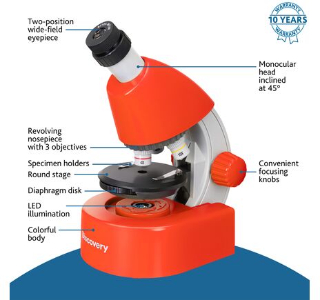 Mikroskop Discovery Micro Terra s knihou, Farba: Terra, image-15