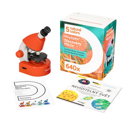 Mikroskop Discovery Micro Terra s knihou, Farba: Terra, image-3