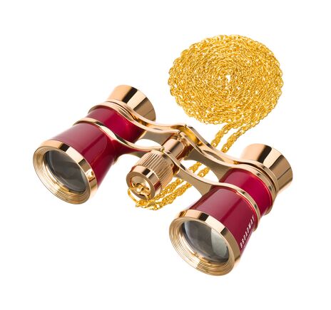 Červené Divadelné kukátko Levenhuk Broadway 325B