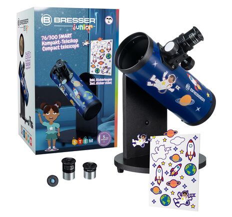 BRESSER JUNIOR 76/300 SMART - teleskop Newton