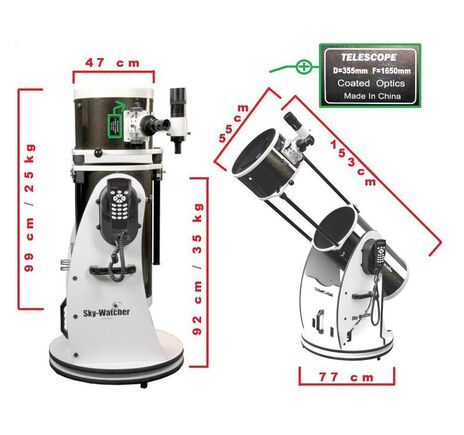 SkyWatcher Skyliner-350P GOTO - teleskop Dobson, image-4