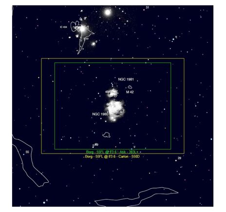 BORG AP 55/200 55FL - apochromatický refraktor, image-7