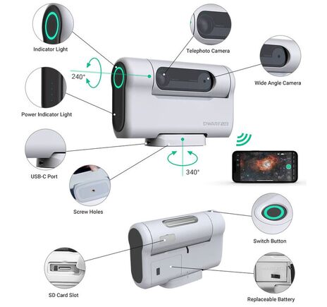 DWARF II Classic Edition - smart teleskop, image-2