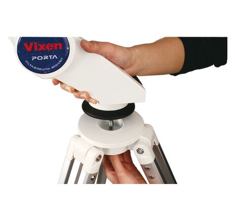 Vixen A80Mf 80/910 na montáži Porta II – šošovkový teleskop, image-4