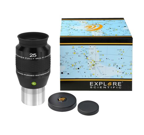 Okulár EXPLORE SCIENTIFIC 100° Ar 25 mm (2")