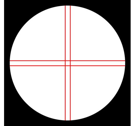 Okuláre so zámernou osnovou Omegon Osvetlený okulár s krížom, Kellner 12 mm, image-2