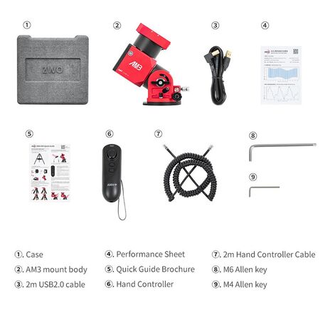ZWO AM3 Harmonic Equatorial Mount, image-12