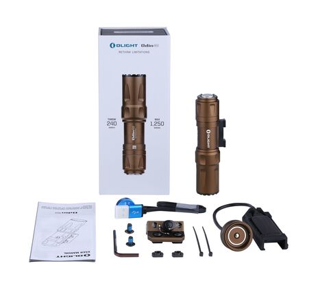Profesionálna taktická LED svítilna Olight Odin Mini desert 1250 lm  , image-7