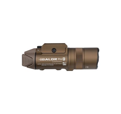 Svetlo na zbraň Olight BALDR PRO R Desert Tan 1350 lm – zelený laser   , image-3