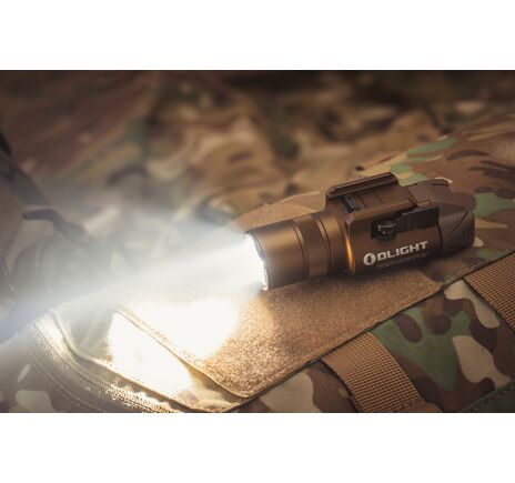 Svetlo na zbraň Olight BALDR PRO R Desert Tan 1350 lm – zelený laser   , image-11