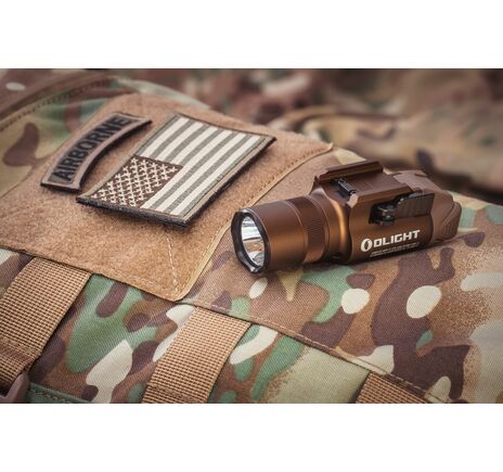 Svetlo na zbraň Olight BALDR PRO R Desert Tan 1350 lm – zelený laser   , image-12