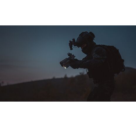 Svetlo na zbraň Olight BALDR PRO R Black 1350 lm – zelený laser   , image-17