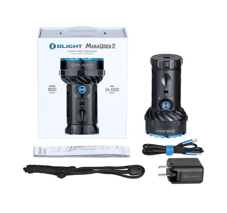 LED baterka Olight Marauder 2 14000 lm s možnosťou bodového svietenia   , image-15