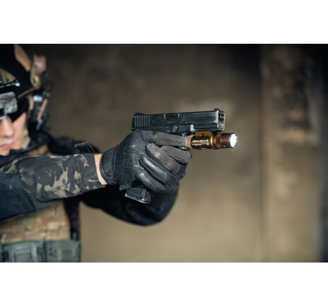 Svetlo na zbraň Olight BALDR PRO R Desert Tan 1350 lm – zelený laser   , image-10