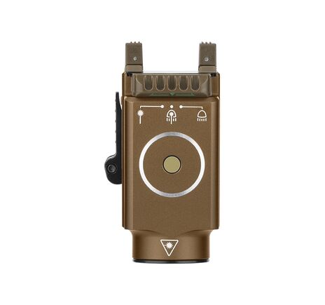 Svetlo na zbraň Olight Baldr S 800 lm Desert Tan – zelený laser   , image-3