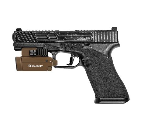 Svetlo na zbraň Olight Baldr S 800 lm Desert Tan – zelený laser   , image-5