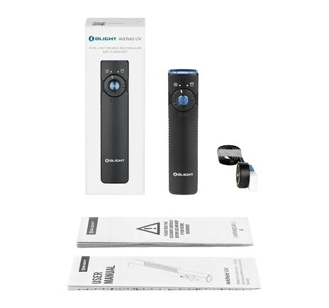 LED baterka Olight Arkfeld UV CW 1000 lm - black   , image-7