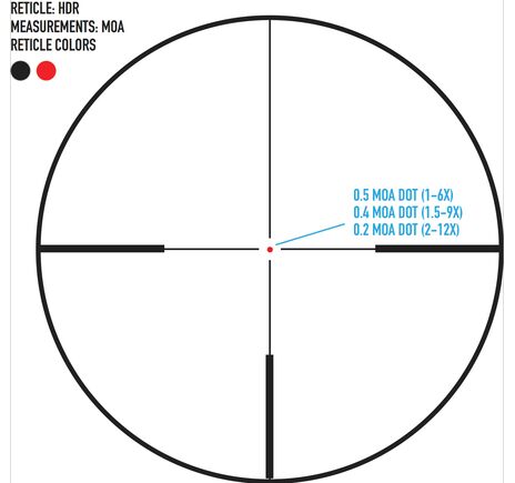 Puškohľad Sightmark Presidio 1-6x24 HDR SFP  , image-10