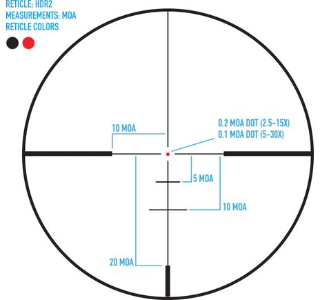 Puškohľad Sightmark Presidio 2,5-15x50 HDR2 SFP  , image-7