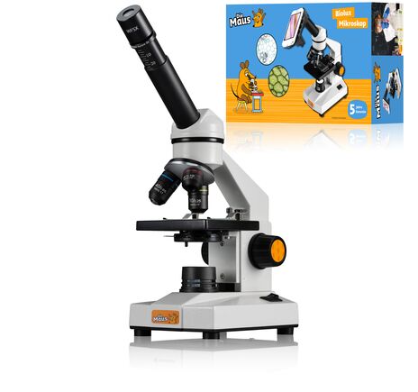 Ste rovnako zvedaví ako Siham, Armin a spol. z filmu "Sendung mit der Maus"? Potom uhaste svoj smäd po poznaní s mikroskopom DieMaus Biolux! Dod