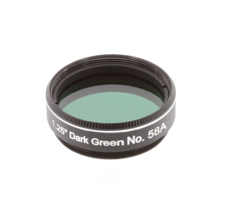 EXPLORE SCIENTIFIC Filter 1.25" Dark Green No.58A