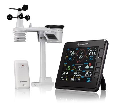 Profesionálna meteorologická stanica 7 v 1 Wi-Fi BRESSER s funkciou merania intenzity svetla a UV žiarenia