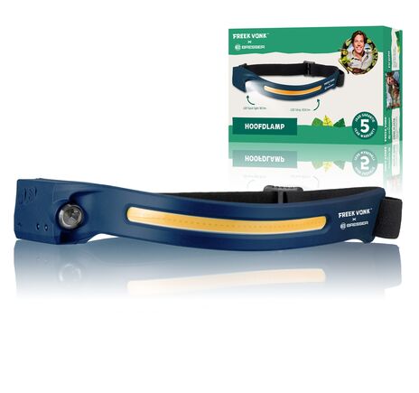 Čelovka FREEK VONK x BRESSER s LED pásom