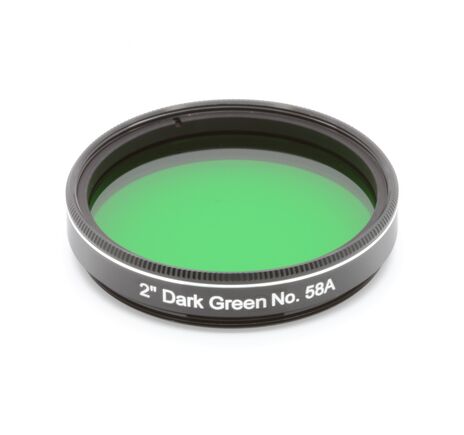 EXPLORE SCIENTIFIC Filter 2" Dark Green No.58A