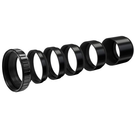 Predlžovacie T2 puzdrá BRESSER – sada