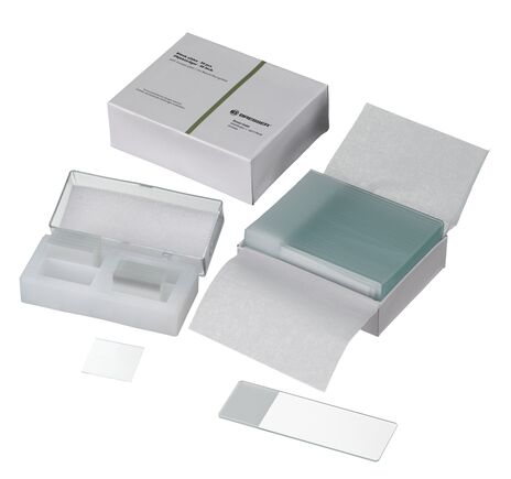 Sada podložných/krycích sklíčok BRESSER 50/100 pripravených – Boro 3.3