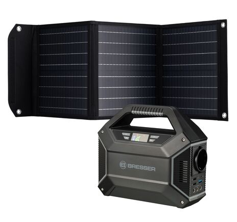 Sada BRESSER Mobile Power-Station 100 W + solárny panel 40 W
