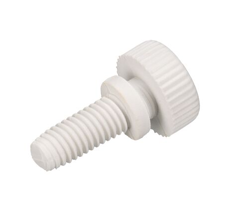 Justačné skrutky hľadáčika BRESSER 5 mm – biele