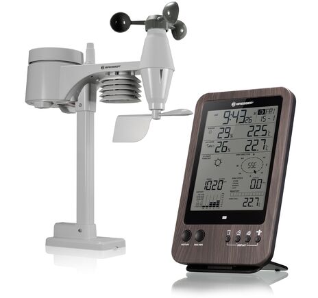 Meteorologická stanica BRESSER WTW 5-v-1 v drevenom dizajne