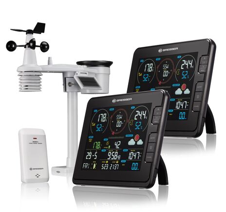Profi WLAN meteostanica BRESSER 7-v-1 s 2 bázami, UV a svetlom