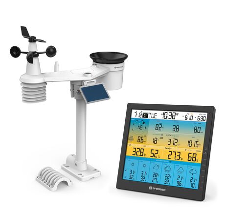 6-dňová meteostanica BRESSER 4CAST PRO SF WLAN 7-v-1 – solárna