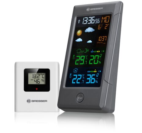 Farebná meteostanica BRESSER ClimateTemp NBF s DCF signálom