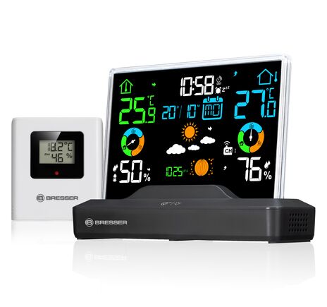 Farebná meteostanica BRESSER s rámčekom