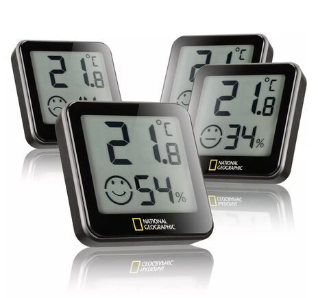 NATIONAL GEOGRAPHIC Termohydrometer Tempy, sada 4 ks